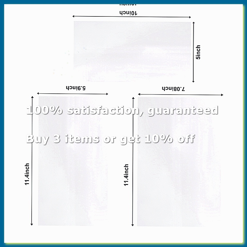 Sublimation Mug White - 30Pcs Sublimation Shrink Wrap Film, 3