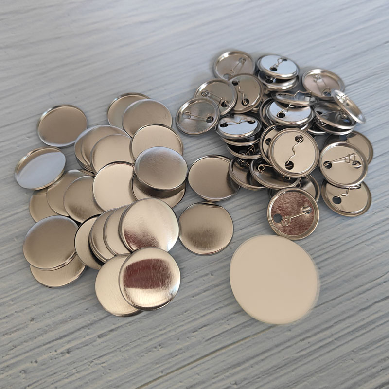 Button Badge Blank - 100 SET Blank Badge Pin Button