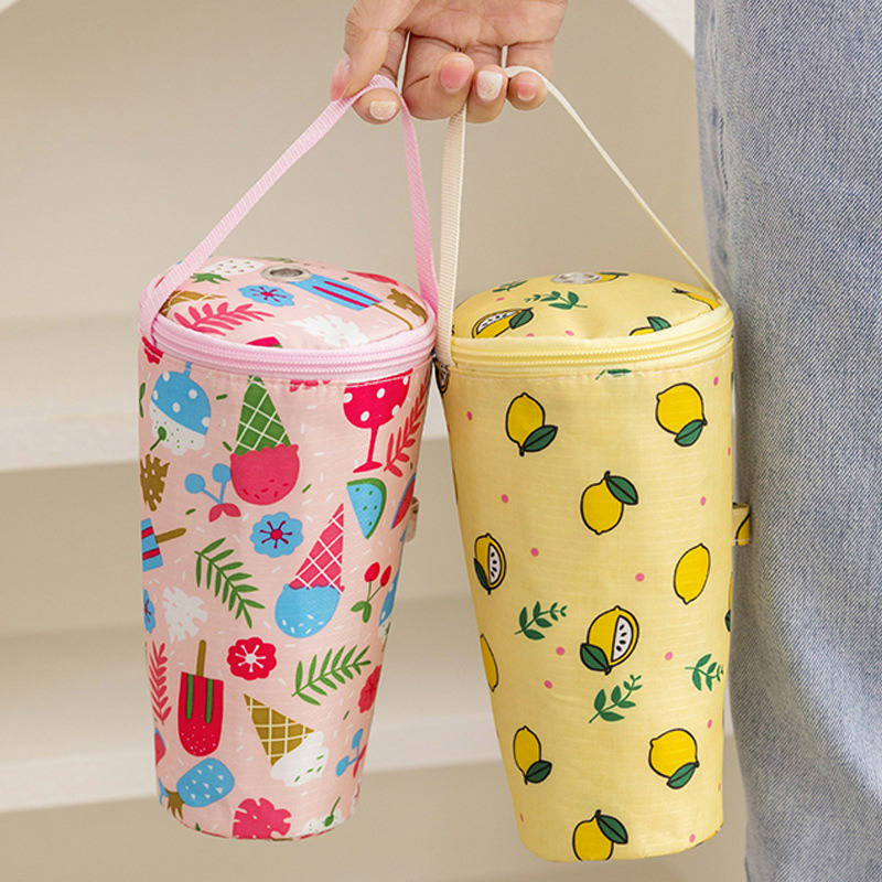 Tote Bag Sublimation - * New Portable Milk Tea Tote