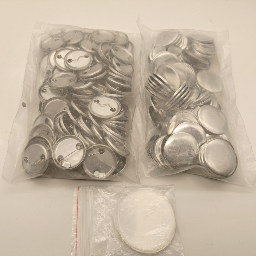 Button Badge Blank - 2022 NEW Materials 25-58mm Metal back