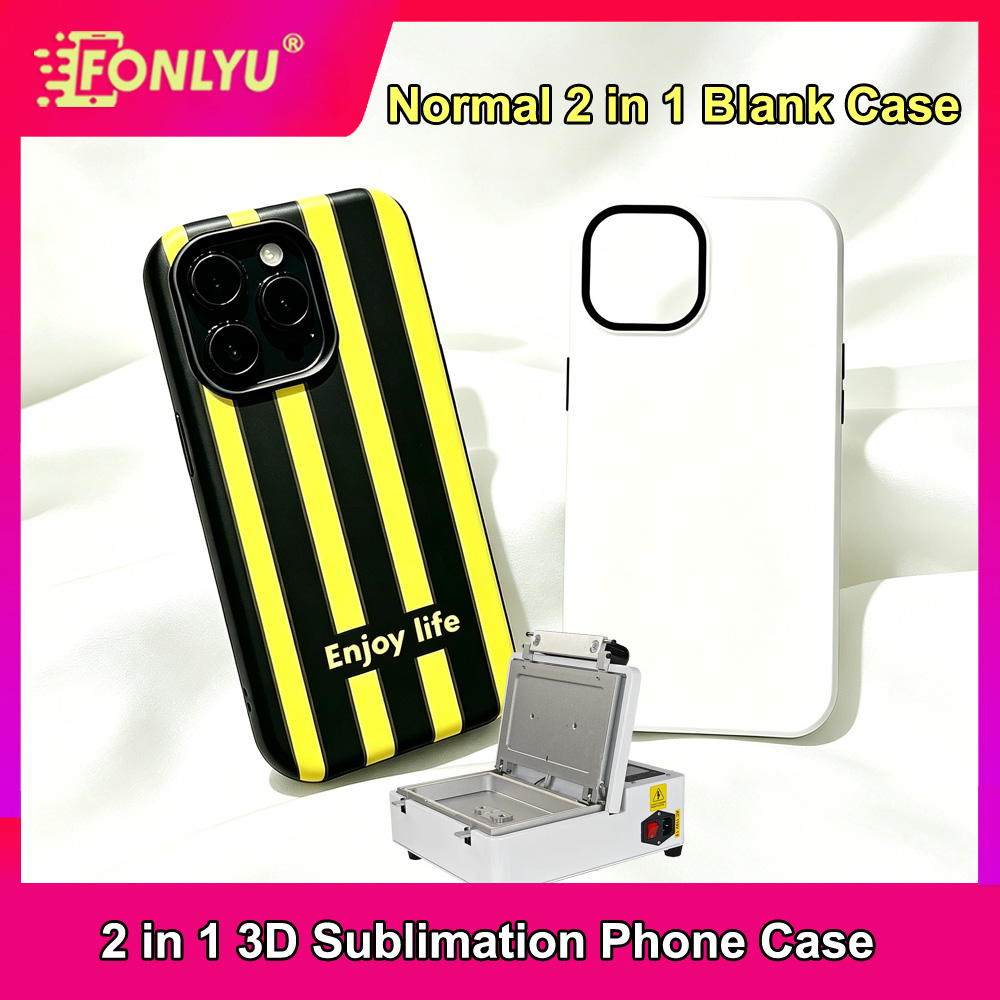 Phone Case Blank Print - FONLYU 10pc 2 in 1 Blank