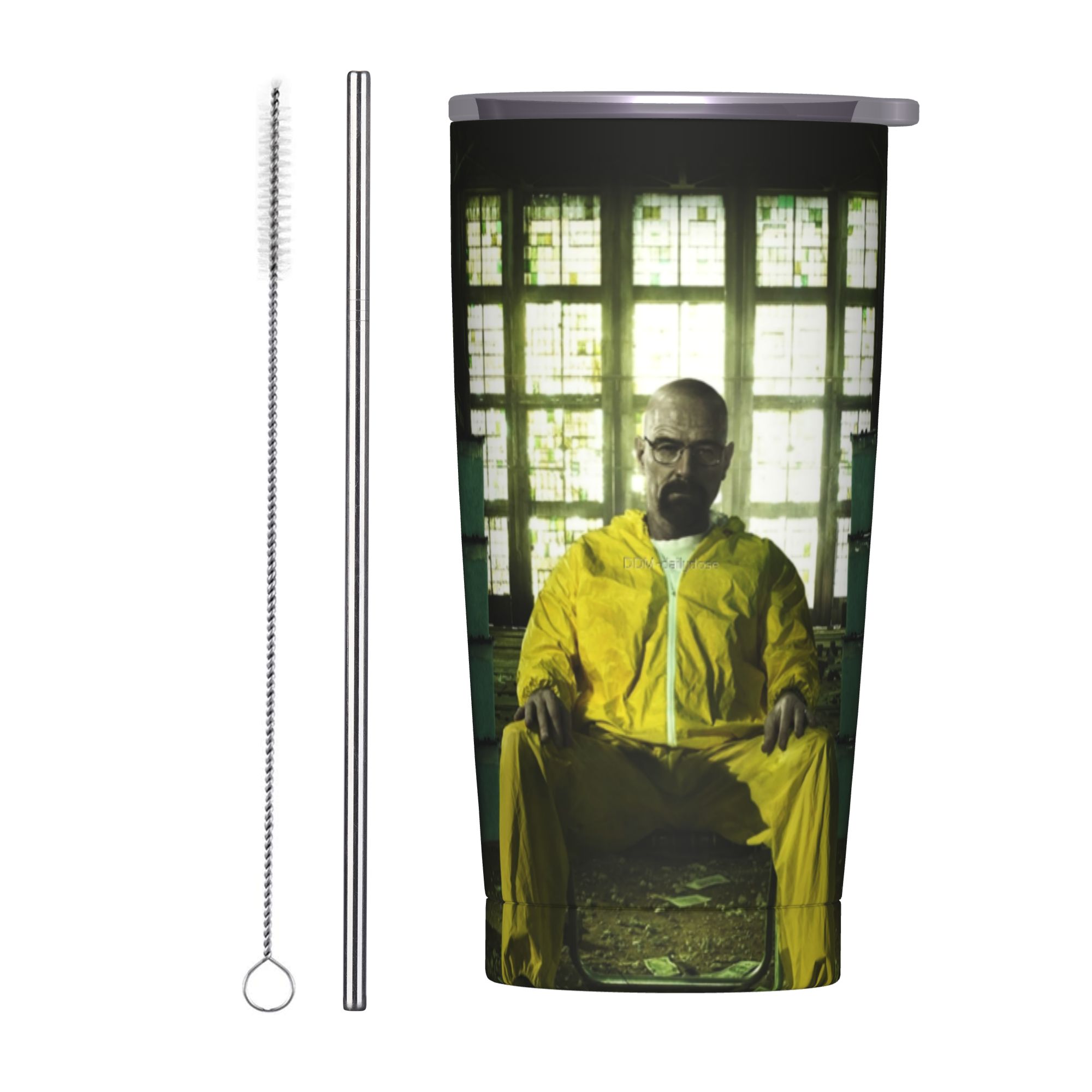 Tumbler 20Oz White - Breaking Bad Walter White Tumbler Vacuum