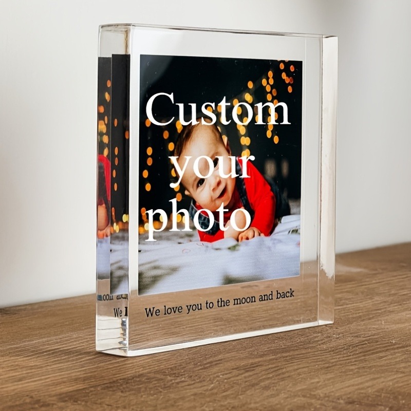 Custom Personal 2D Flat Acryli - огляд і ціна Photo Acrylic Block