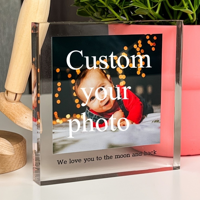 Custom Personal 2D Flat Acryli - огляд і ціна Photo Acrylic Block