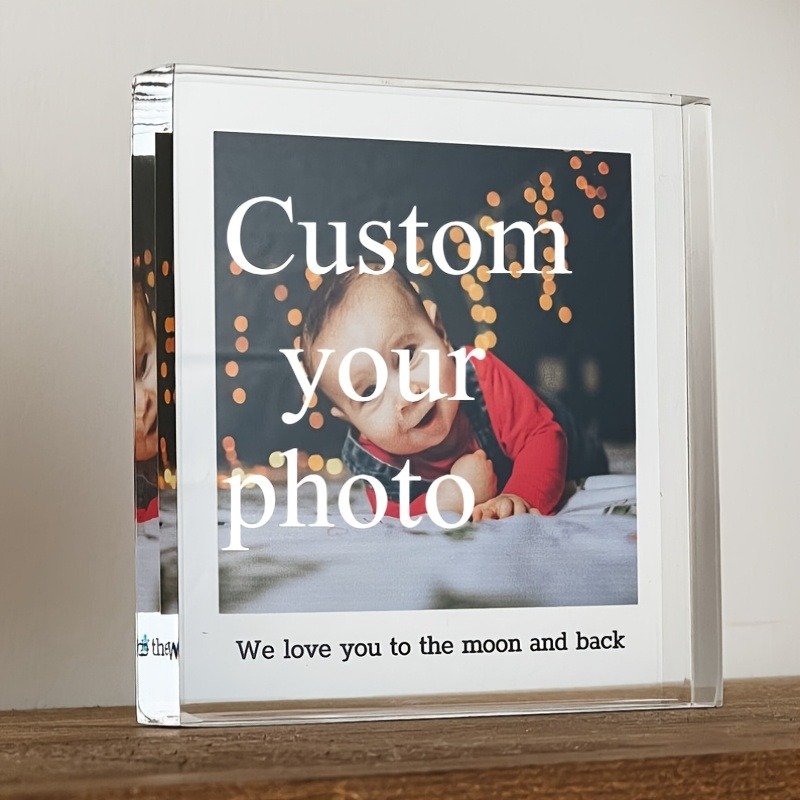 Custom Personal 2D Flat Acryli - огляд і ціна Photo Acrylic Block