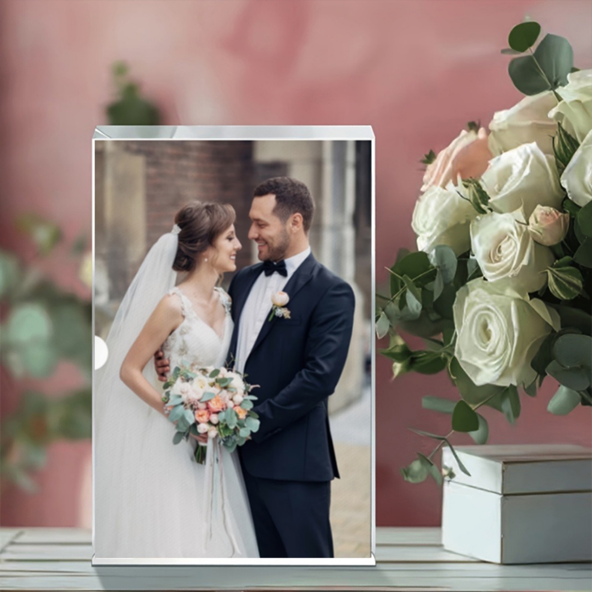 1 Personalized Acrylic Photo B - огляд і ціна Photo Acrylic Block