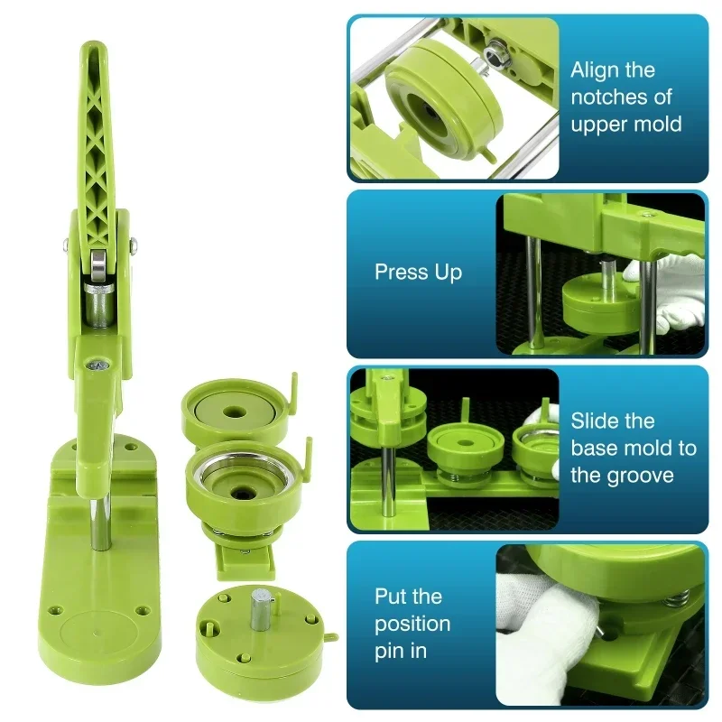 Badge Pin Button Maker Machine - огляд і ціна Button Badge Blank