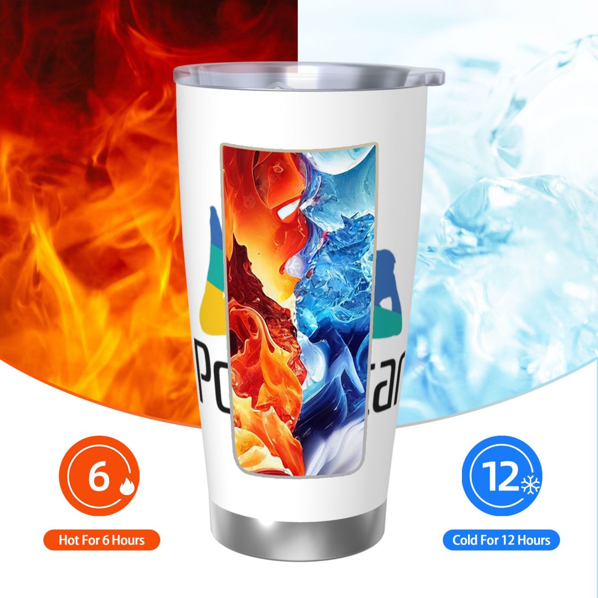 Ps Pron Star White Stainless S - огляд і ціна Tumbler 20Oz White
