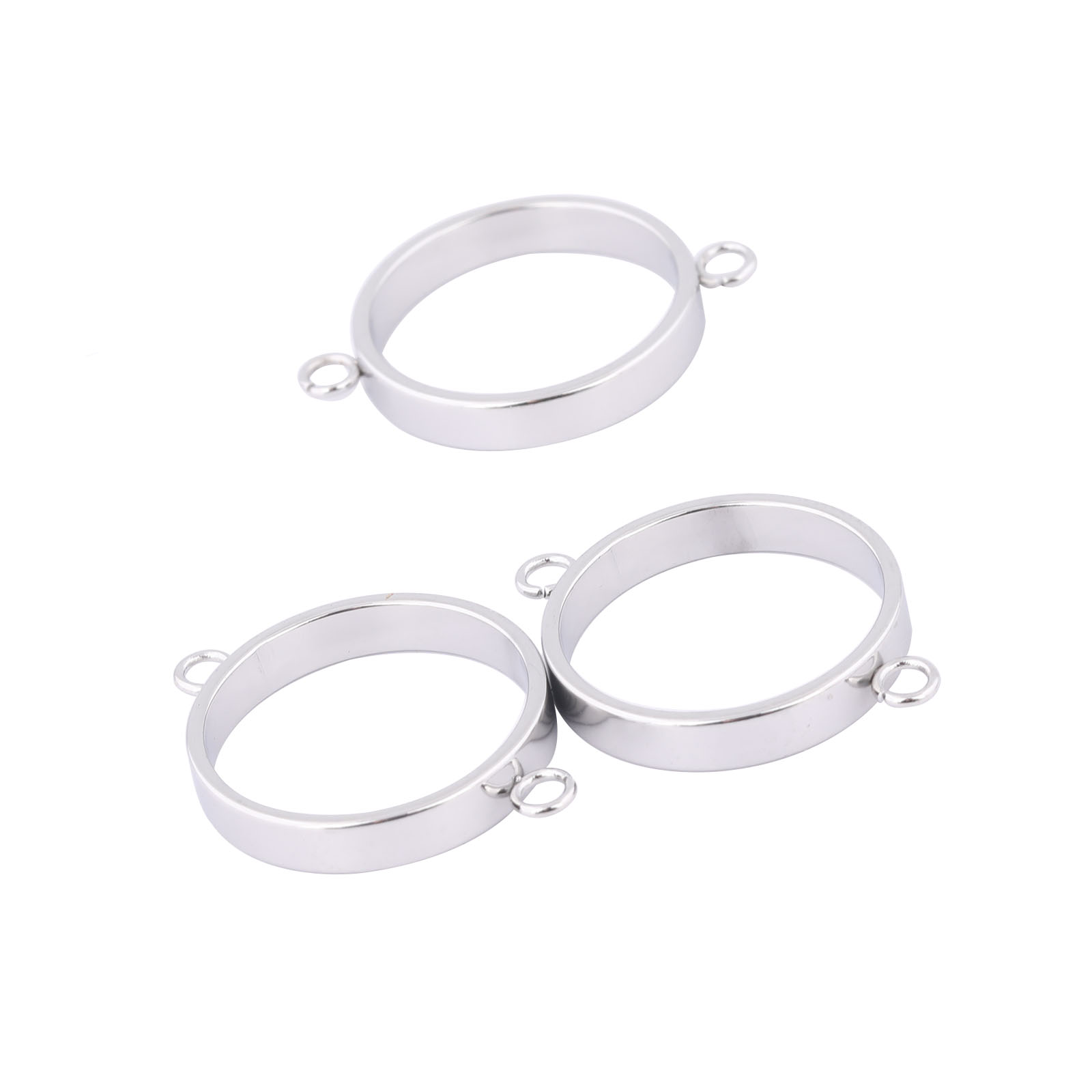 10pcs Stainless Steel 14mm Ope - огляд і ціна Metal Photo Panel
