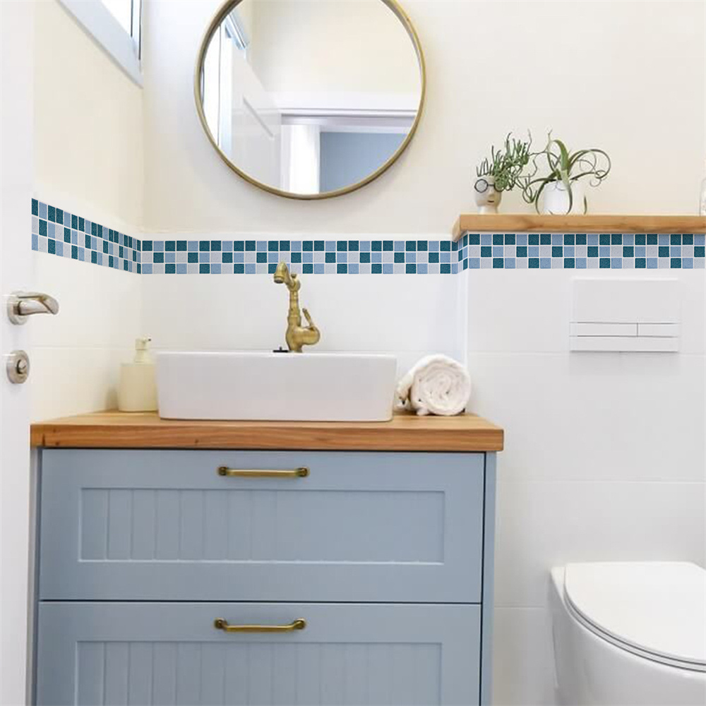 Blue Mosaic Self-Adhesive Base - огляд і ціна Ceramic Tile Blank