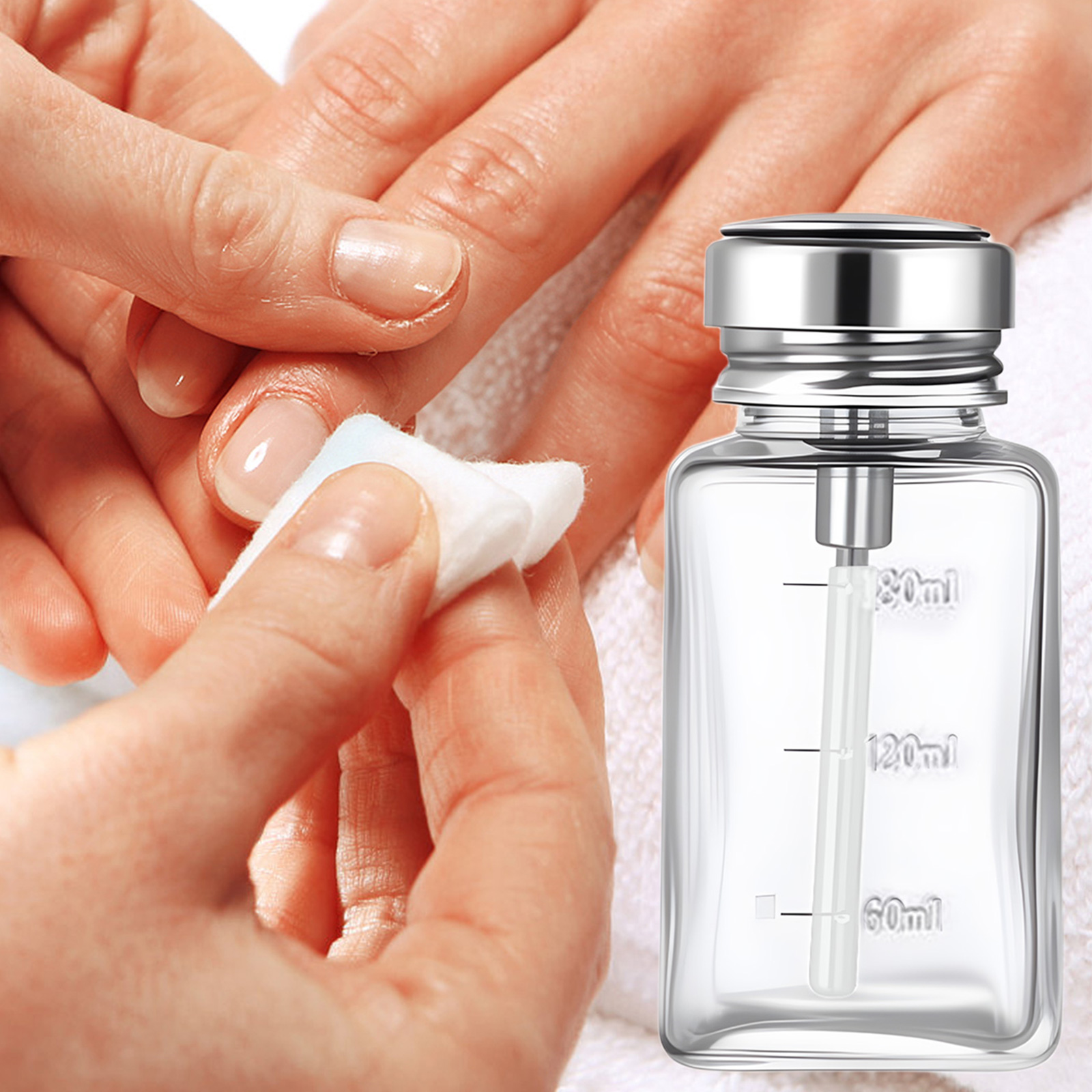 180ml Nail Glass Bottle Press  - огляд і ціна Water Bottle Blank
