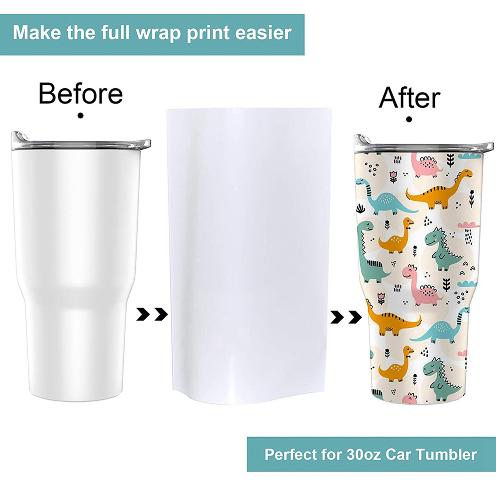 AB06 8X12 Inch Sublimation Shr - огляд і ціна Sublimation Mug White