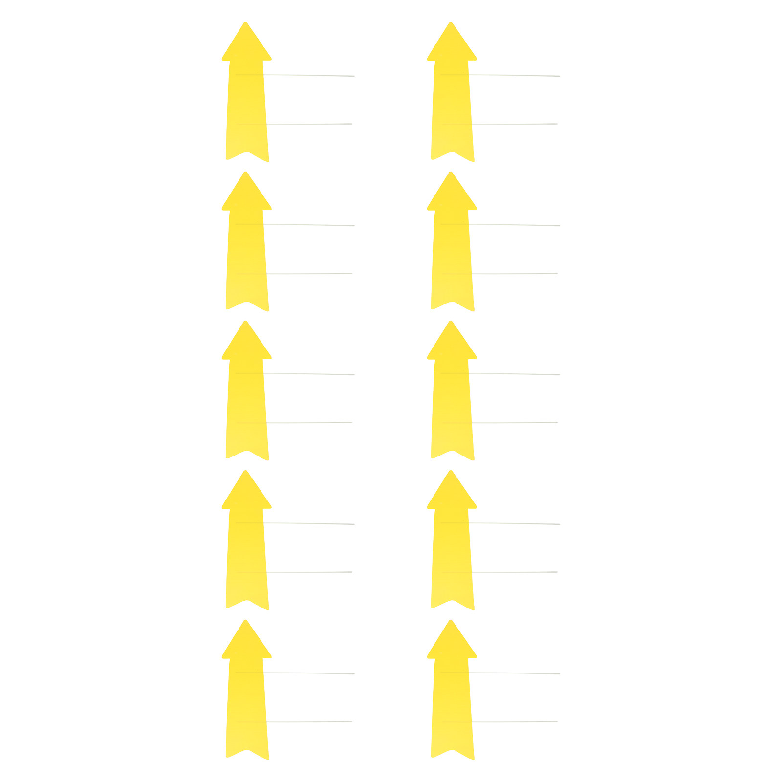 10Pcs Blank Arrow Yard Signs Y - огляд і ціна Yard Sign Blank