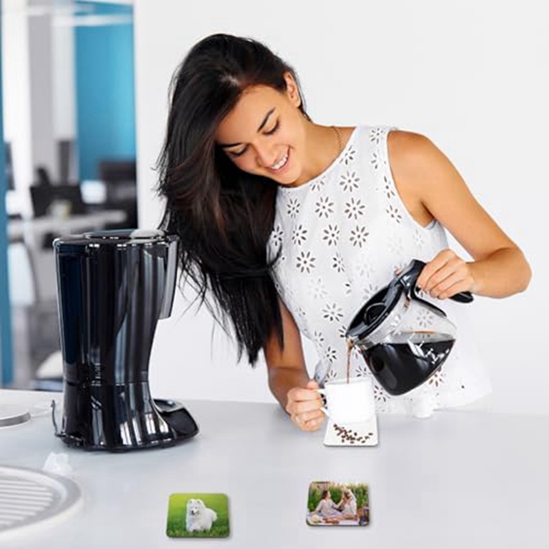 24 PCS Sublimation Coasters Bl - огляд і ціна Coaster Sublimation Blank
