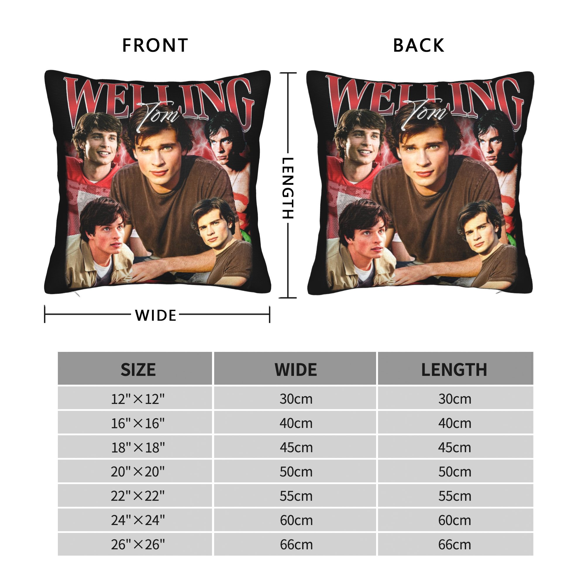 Vintage Welling Tom heated riv - огляд і ціна Pillow Cover Sublimation