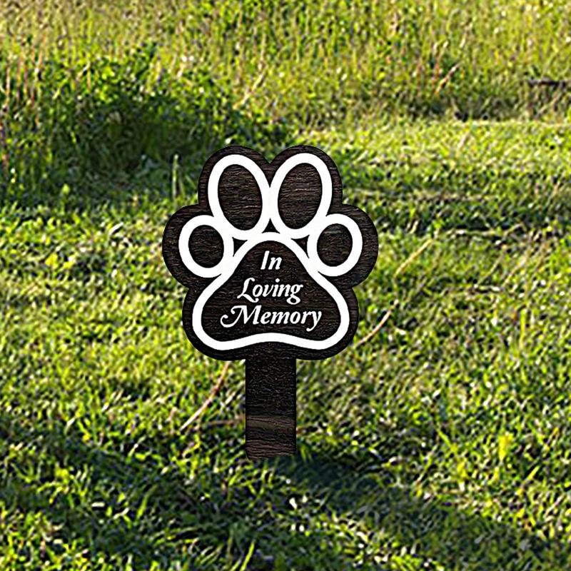 Dog Grave Marker Dog Cemetery  - огляд і ціна Yard Sign Blank