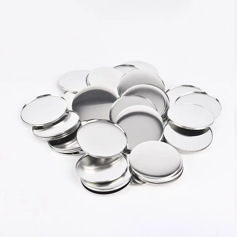 100PCS 44MM 58MM Plastic Metal - огляд і ціна Button Badge Blank
