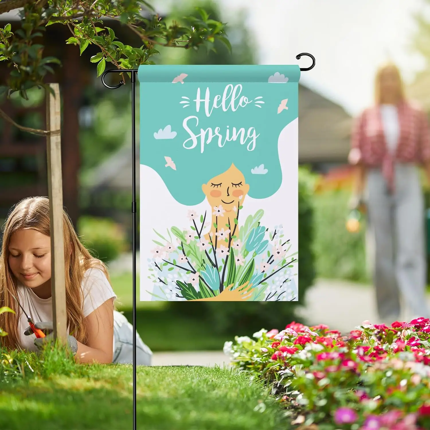 5pcs Double-Sided Blank Garden - огляд і ціна Yard Sign Blank