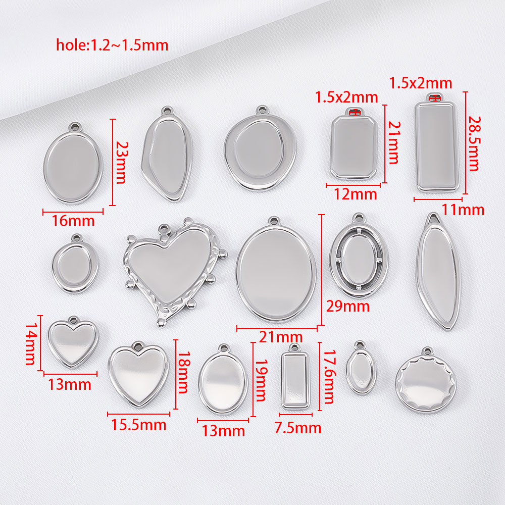 5pcs Stainless Steel Geometry  - огляд і ціна Metal Photo Panel