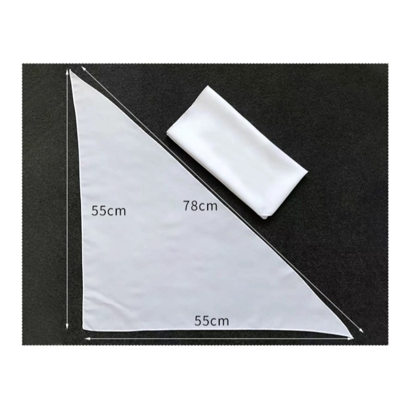 White Dog Bandana Scarf Triang - огляд і ціна Bandana Blank White
