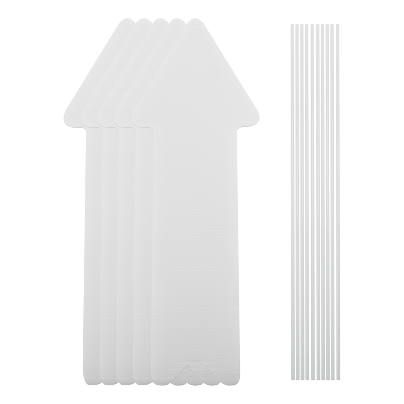 5 Pack White Blank Wedding Dir - огляд і ціна Yard Sign Blank