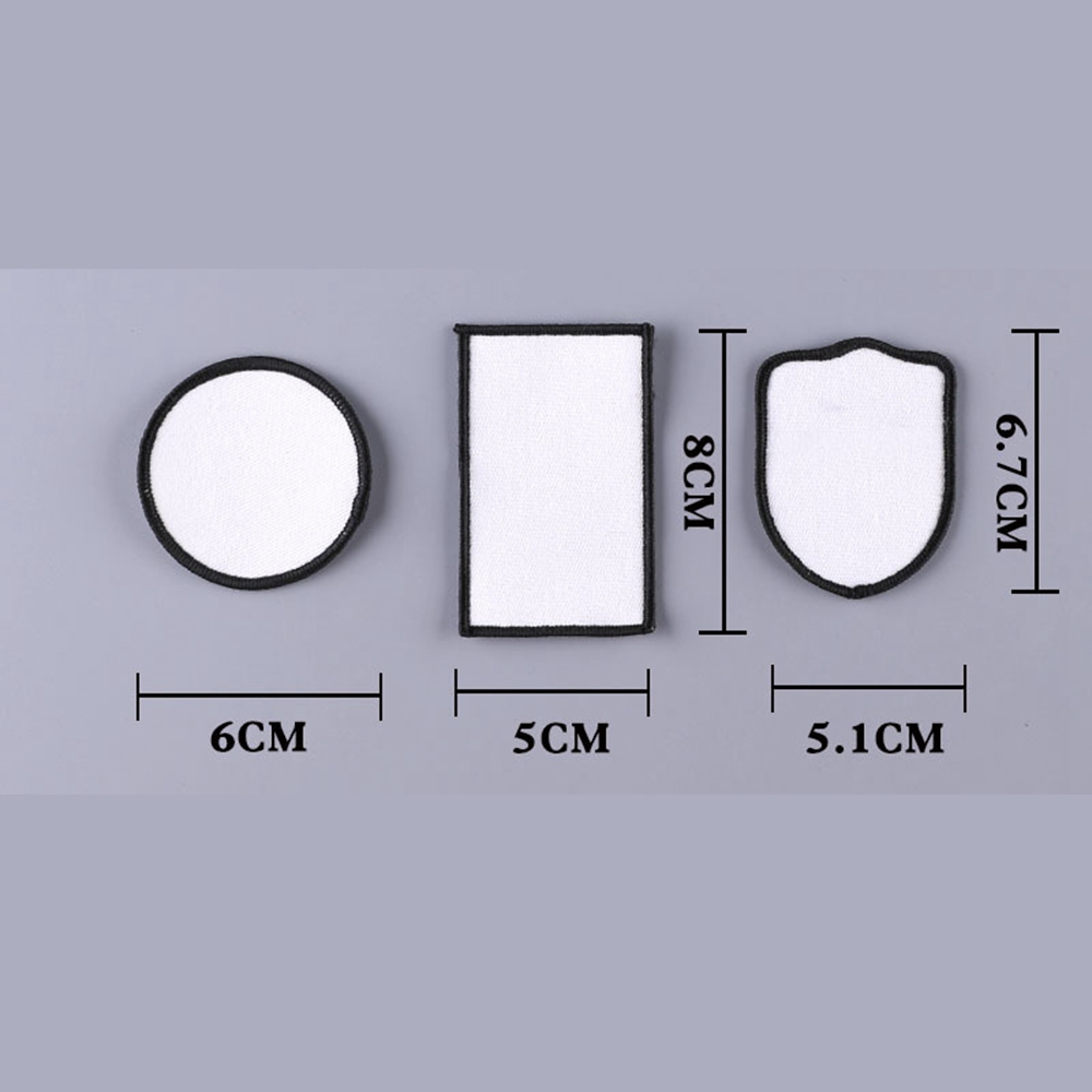 30Pc Sublimation Patches Fabri - огляд і ціна Hat Sublimation Blank