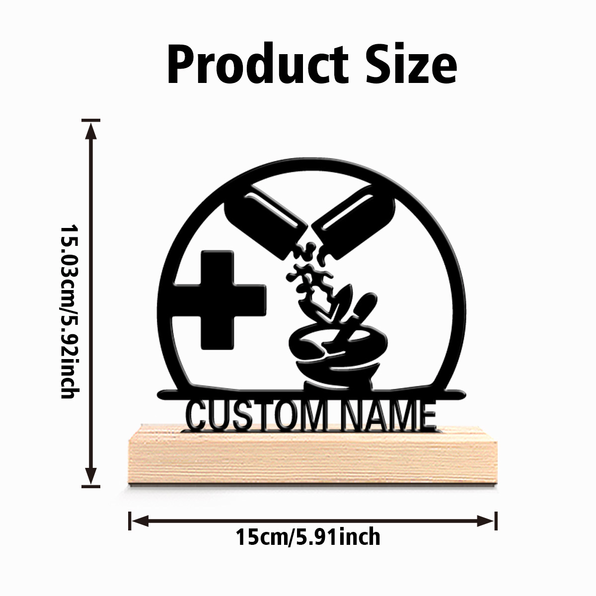 1pc New Design Personalized Cu - огляд і ціна Metal Photo Panel