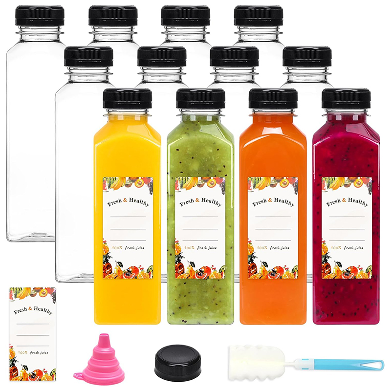 500ML Juice Bottles with Caps  - огляд і ціна Water Bottle Blank
