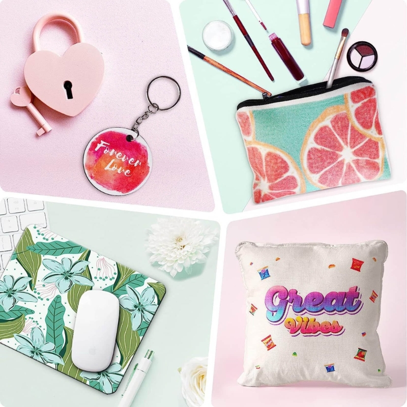 Heart Keychain Set Blank MDF S - огляд і ціна Mouse Pad Blank Sublimation