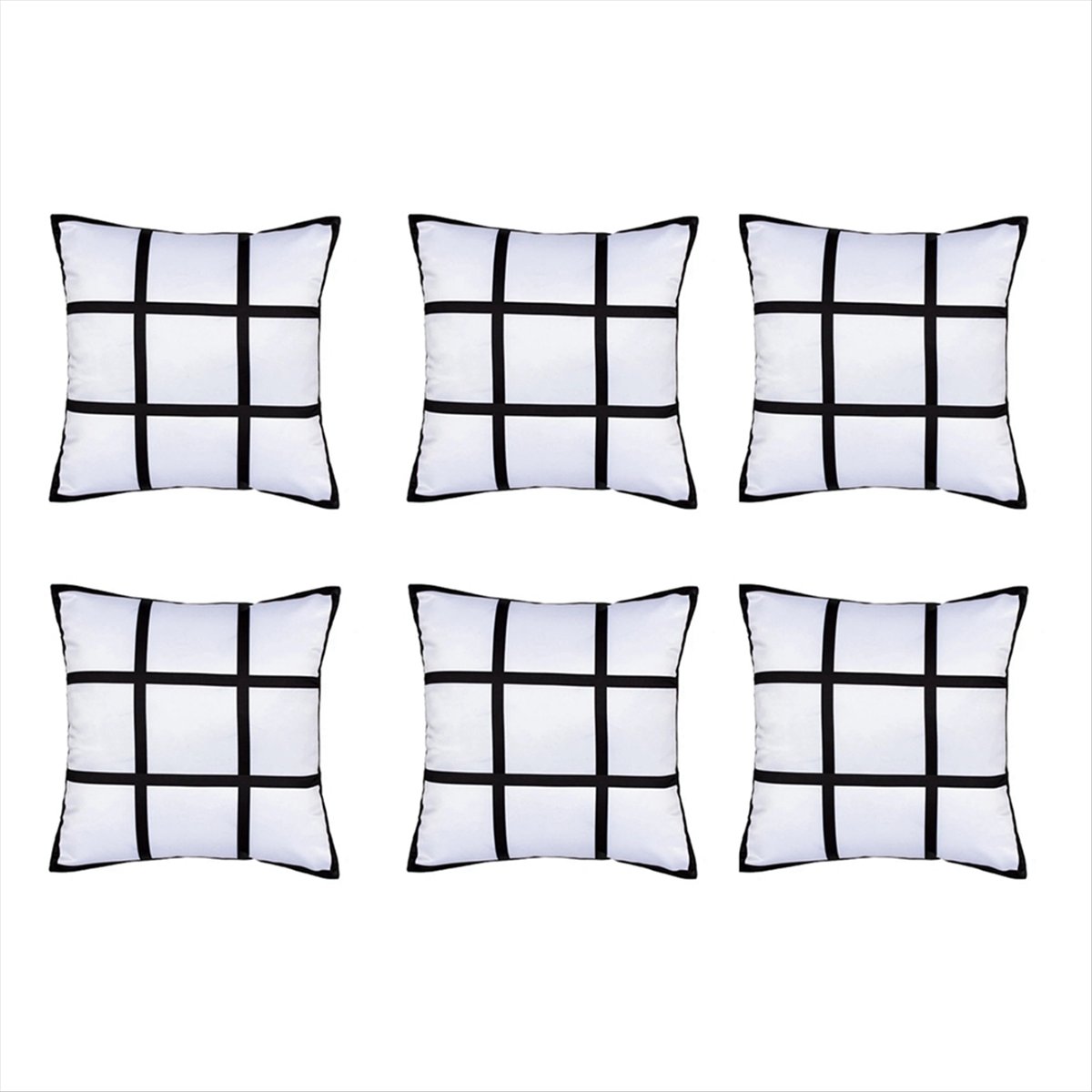 A75K 6Pcs Sublimation Blank Pa - огляд і ціна Pillow Cover Sublimation