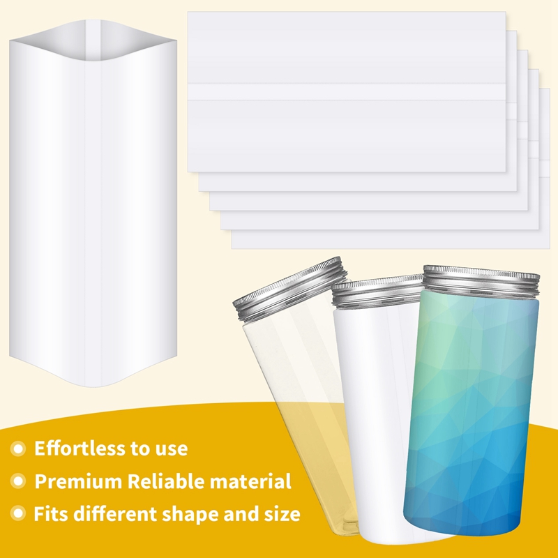 50/100 PCS Sublimation Shrink  - огляд і ціна Sublimation Mug White