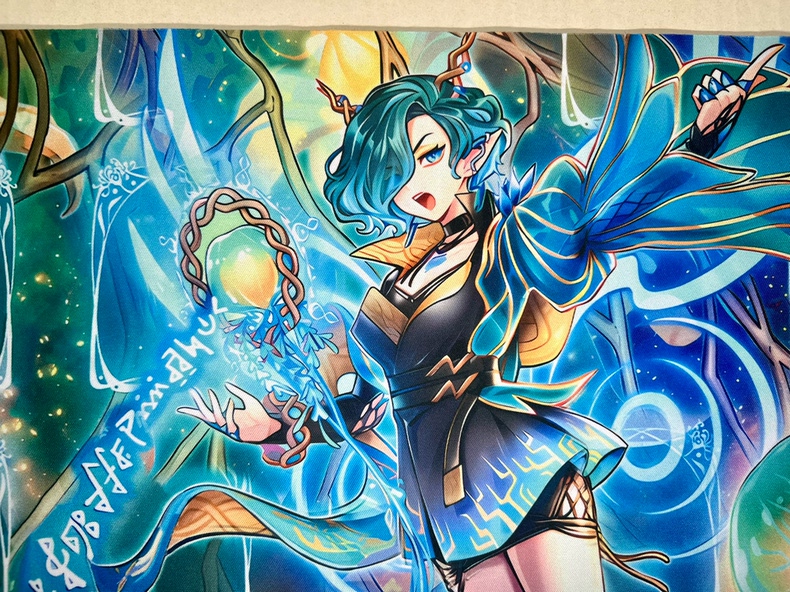 Yugioh Elfnote Tinia Play Mat  - огляд і ціна Door Mat Blank