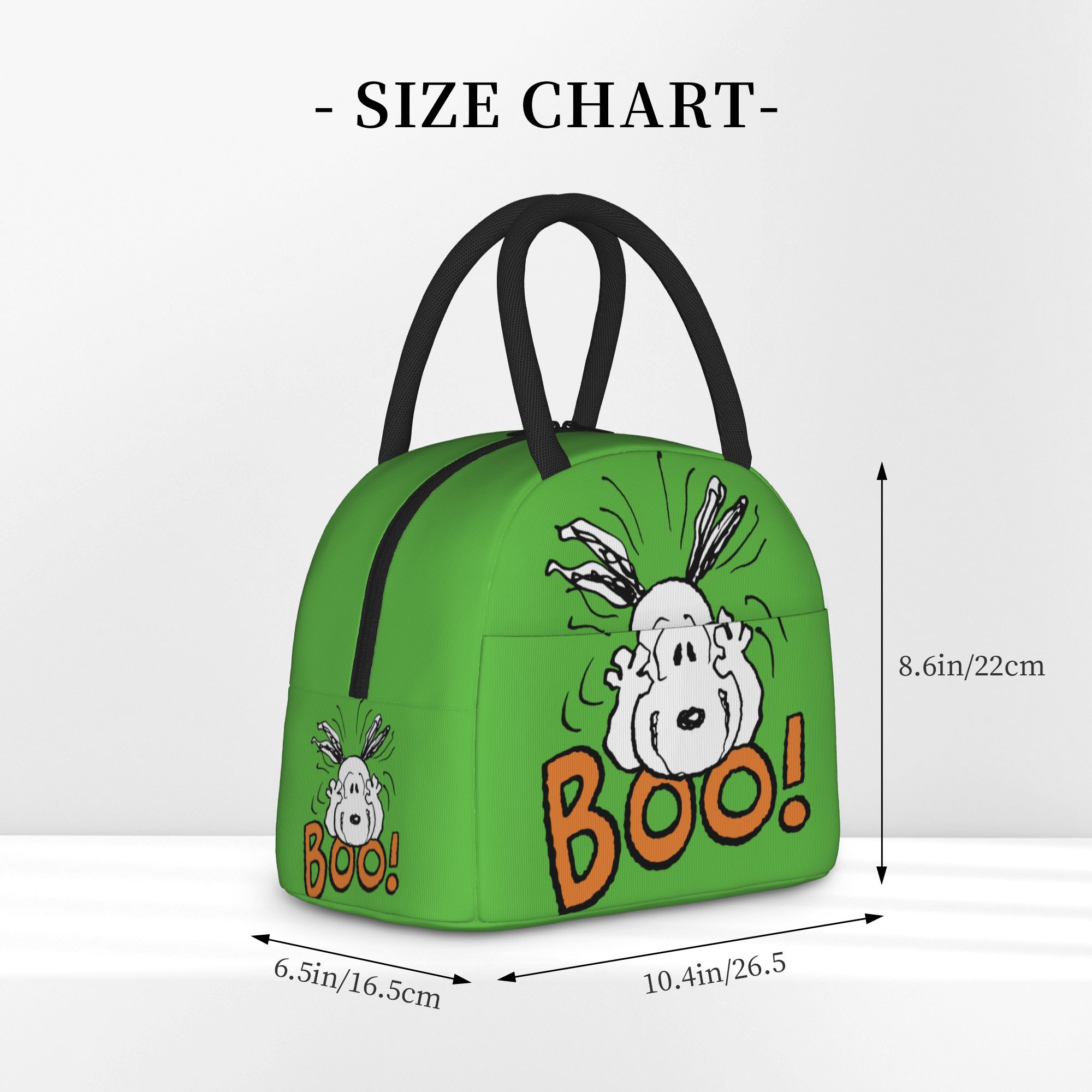 Snoopy Boo Insulated Lunch Bag - огляд і ціна Tote Bag Sublimation