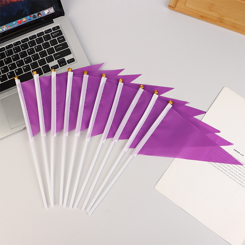 10Pcs Colorful Triangular Flag - огляд і ціна Yard Sign Blank