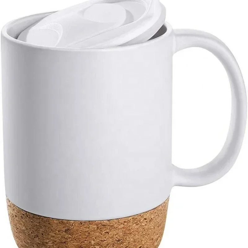 Coffee Mug with Cork Base Bott - огляд і ціна Sublimation Mug White