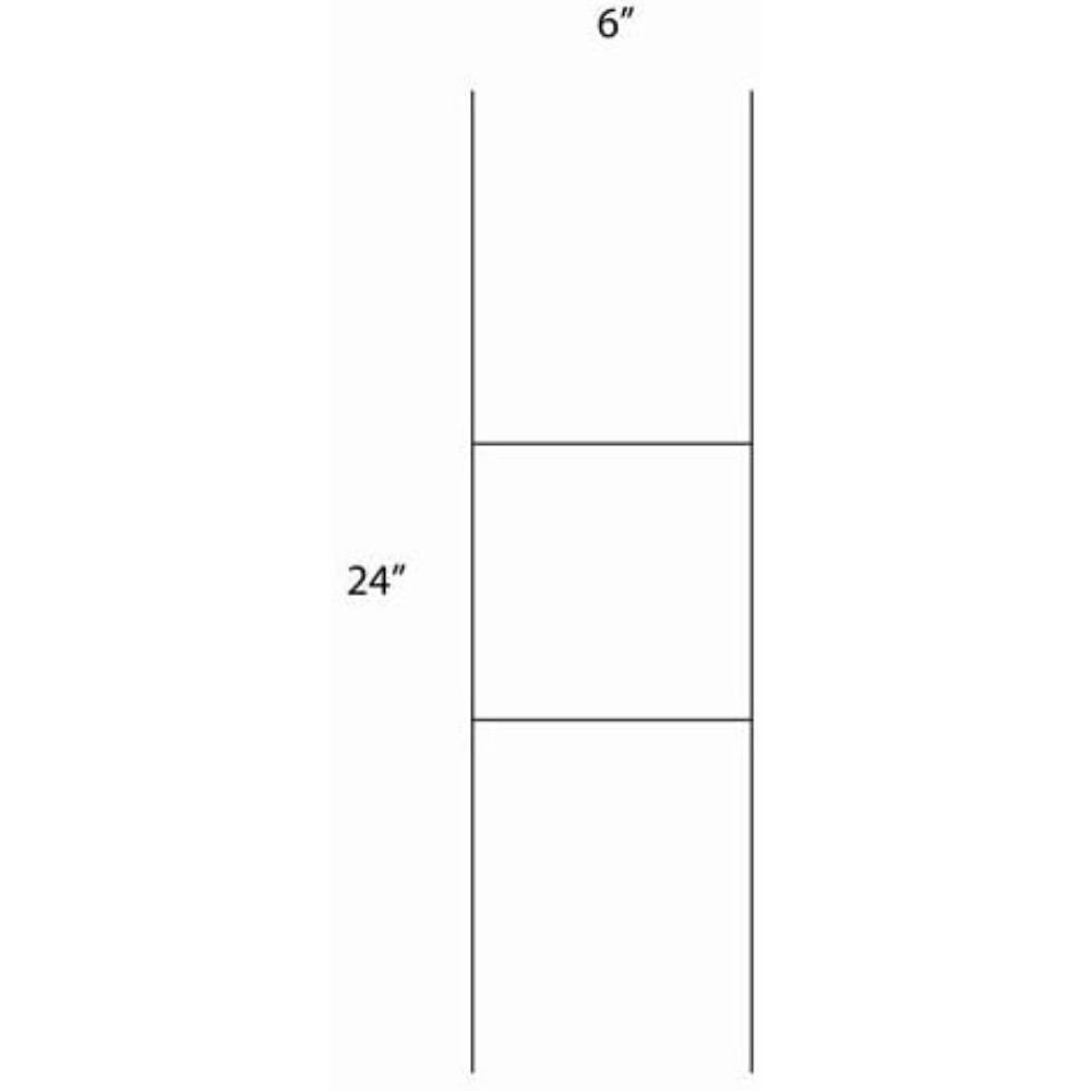 US Shipped  50 Pack 18x24 Blan - огляд і ціна Yard Sign Blank