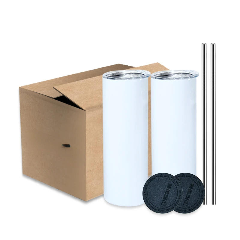 Warehouse Stock White 20oz Str - огляд і ціна Tumbler 20Oz White