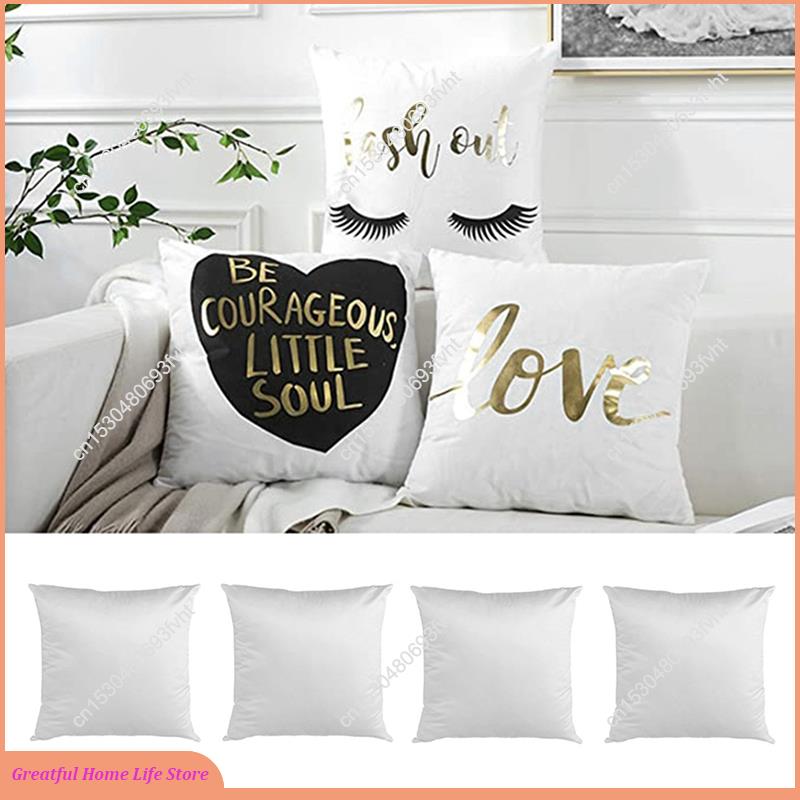 AT59 40X40 White Plain Sublima - огляд і ціна Pillow Cover Sublimation