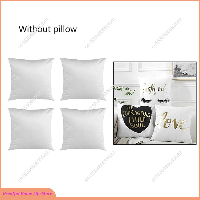 AT59 40X40 White Plain Sublima - огляд і ціна Pillow Cover Sublimation