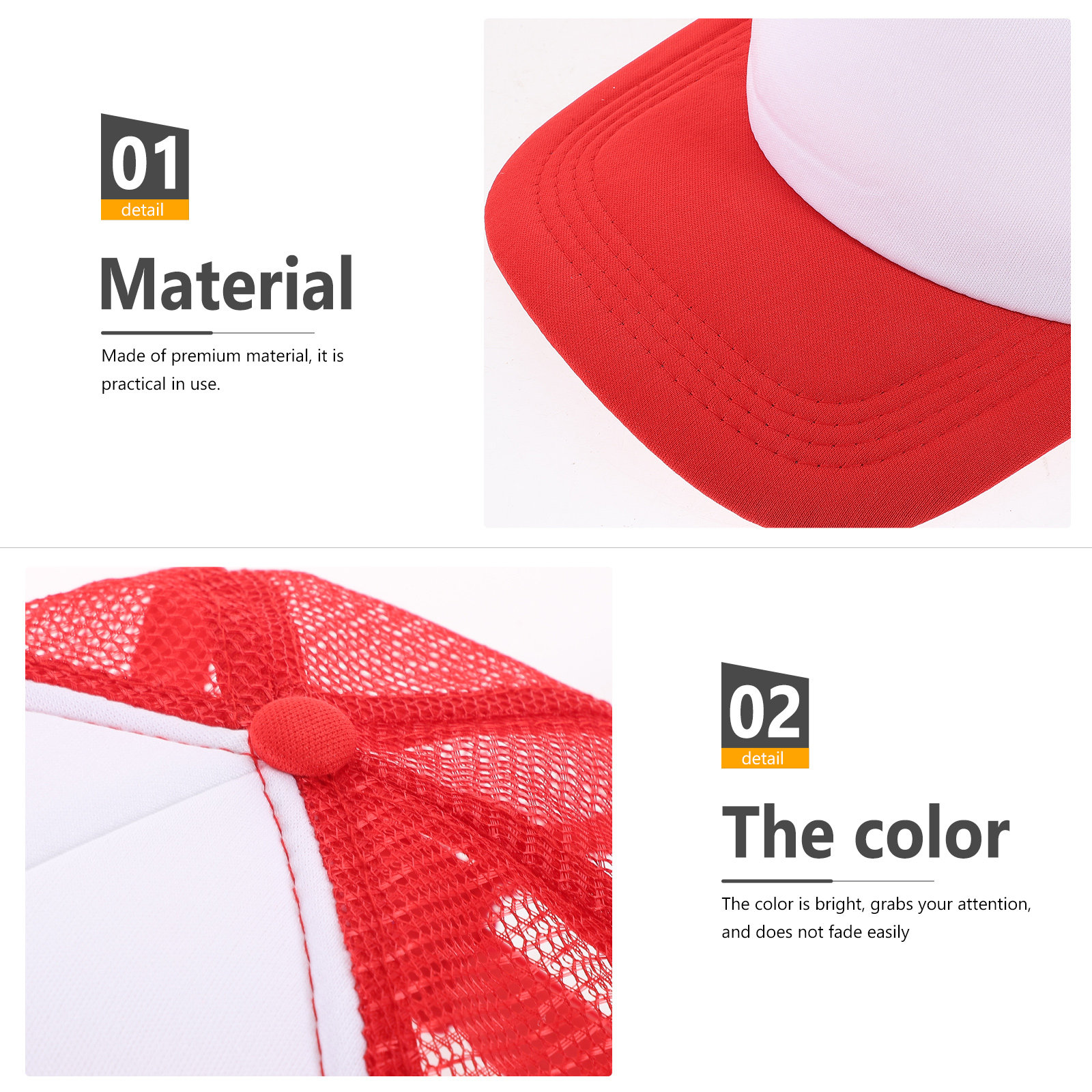 10pcs Blank Mesh Baseball Caps - огляд і ціна Hat Sublimation Blank