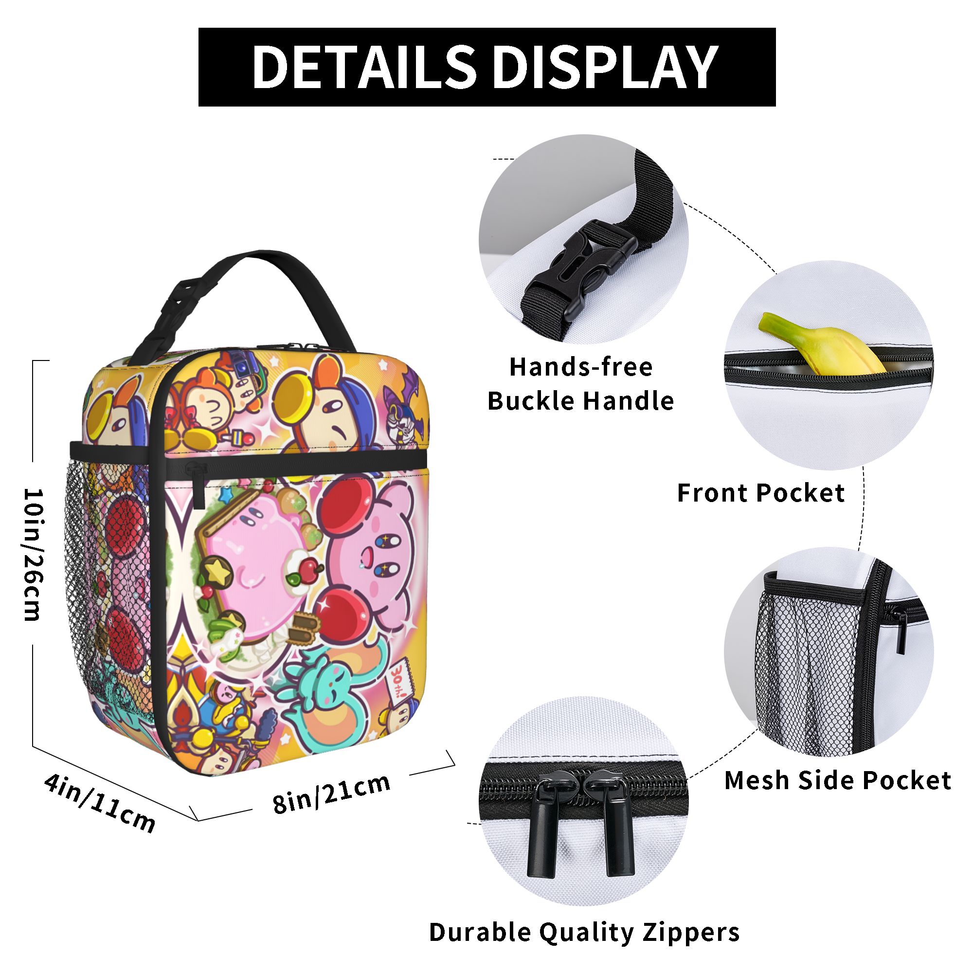 Custom K-Kirbys Insulated Lunc - огляд і ціна Tote Bag Sublimation