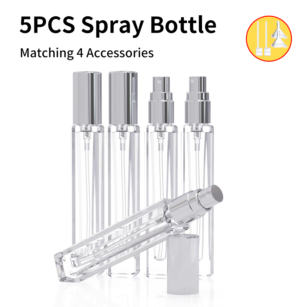 5-Piece Cologne Atomizer Empty - огляд і ціна Water Bottle Blank