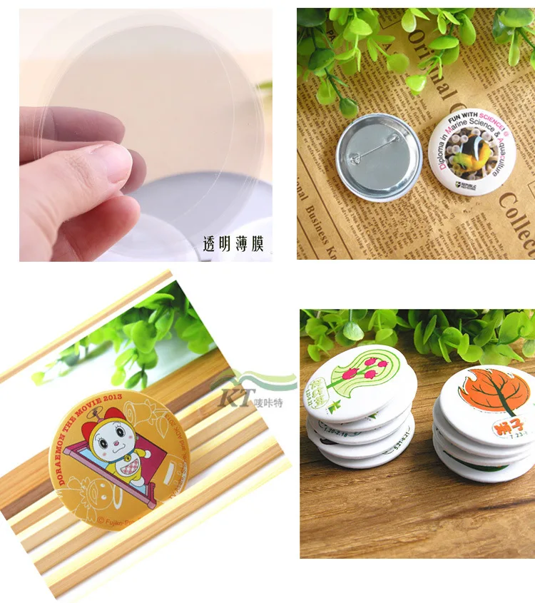 100pcs Blank Badge Pin Button  - огляд і ціна Button Badge Blank