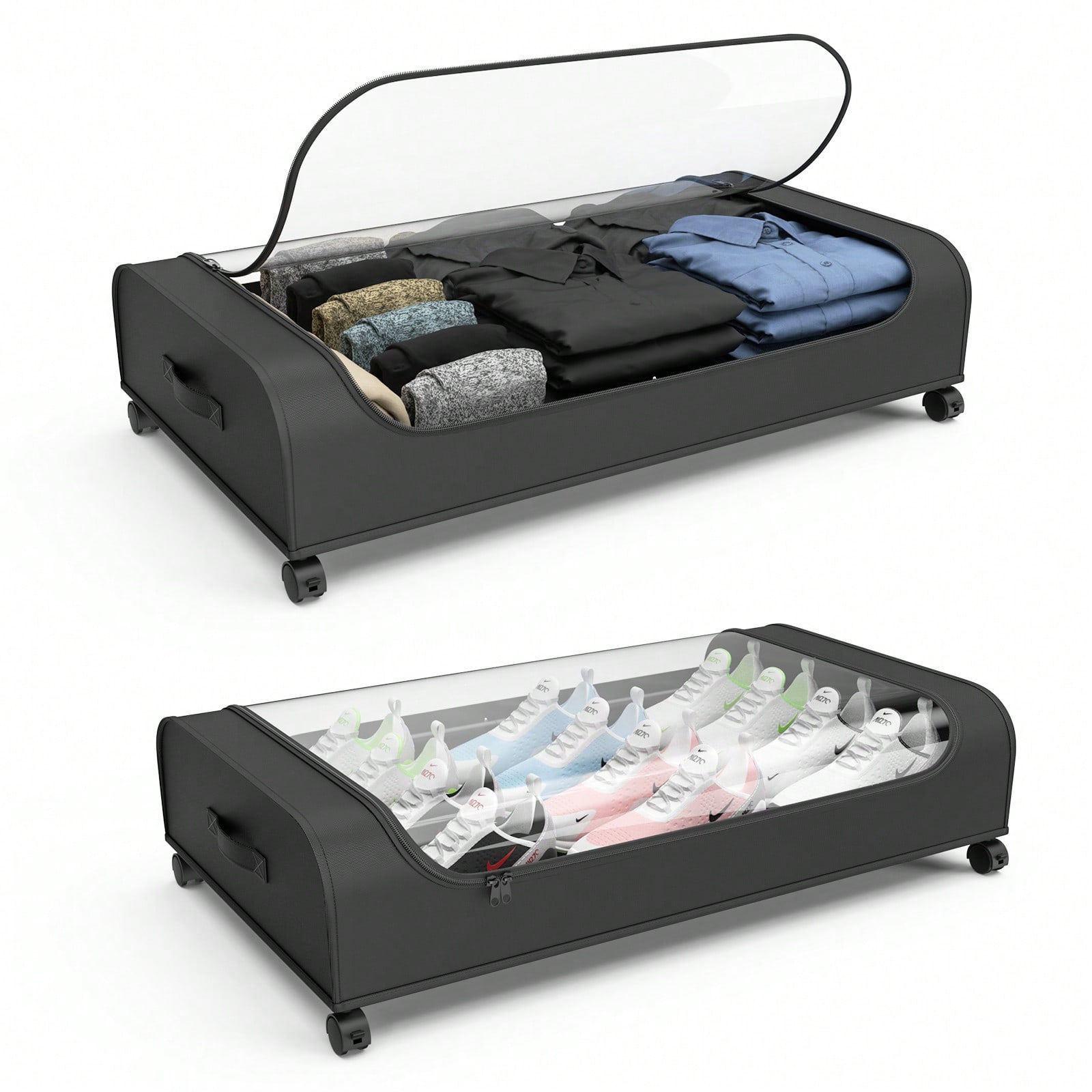 Underbed Storage Organizer Wit - огляд і ціна Metal Photo Panel
