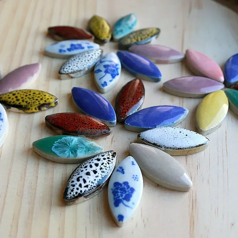 100g Mix color Irregular Ceram - огляд і ціна Ceramic Tile Blank