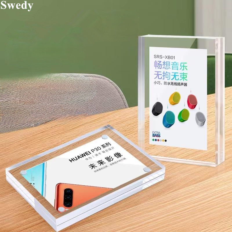 20MM Thick Magnetic Acrylic Si - огляд і ціна Photo Acrylic Block