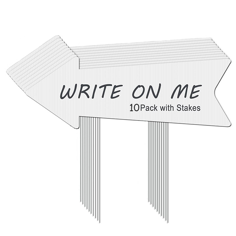 Blank Arrow Signs with Stakes  - огляд і ціна Yard Sign Blank
