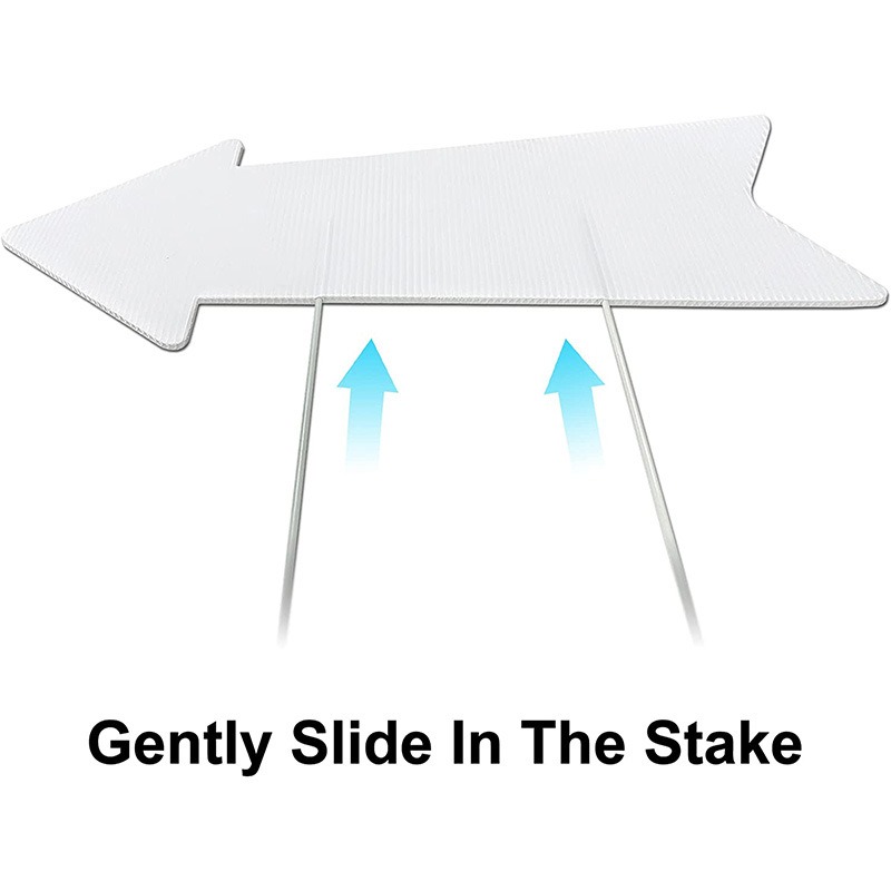 Blank Arrow Signs with Stakes  - огляд і ціна Yard Sign Blank