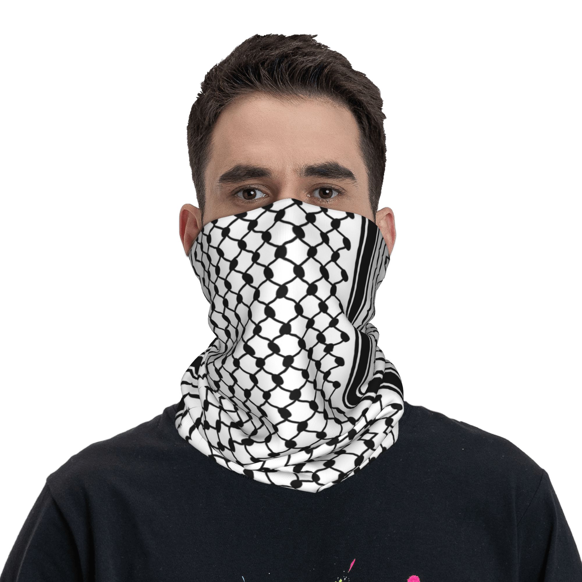 Shemagh Bandana Neck Gaiter Wi - огляд і ціна Bandana Blank White