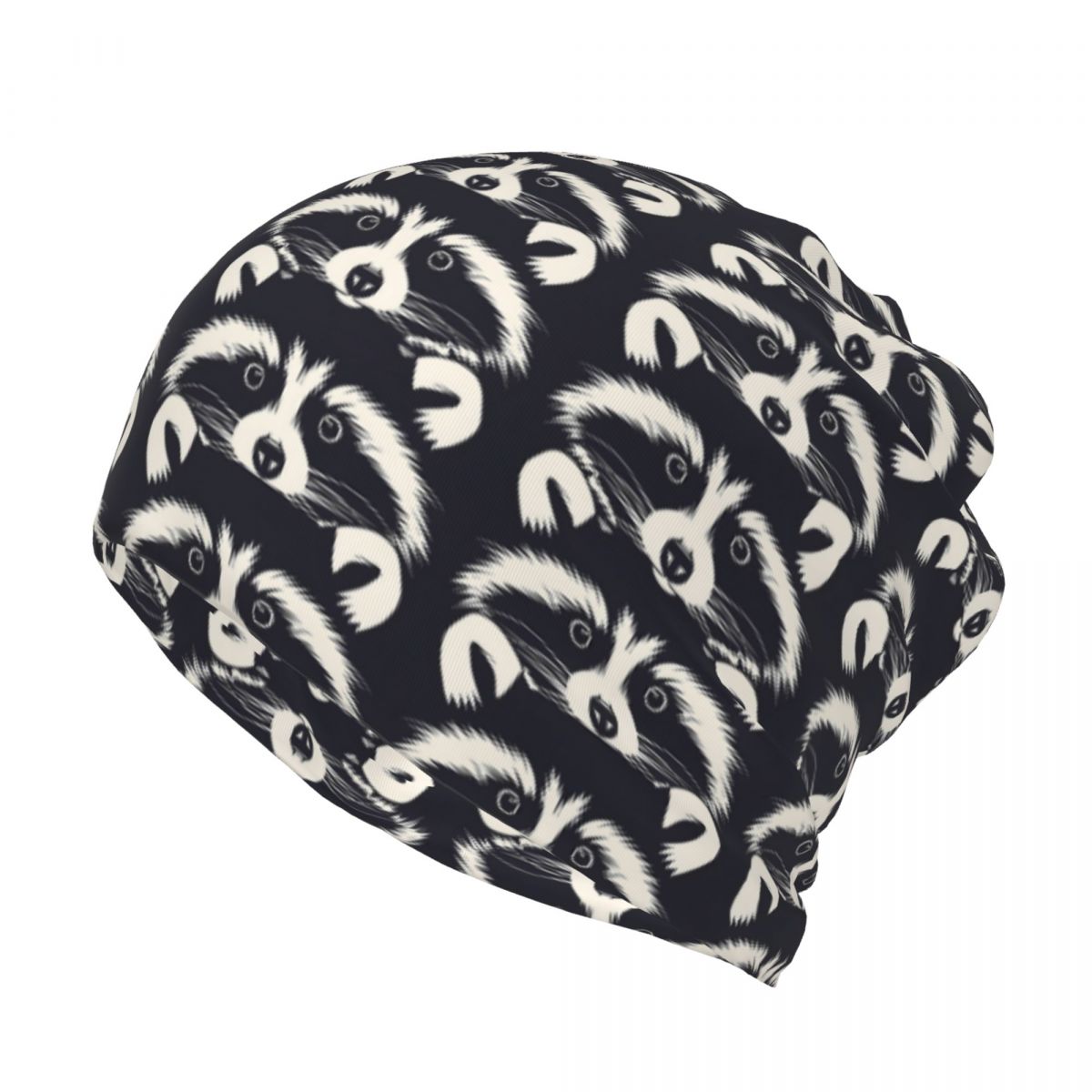 Black And White Raccoon Face P - огляд і ціна Bandana Blank White